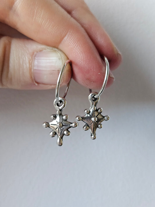 Pointed Star Earrings