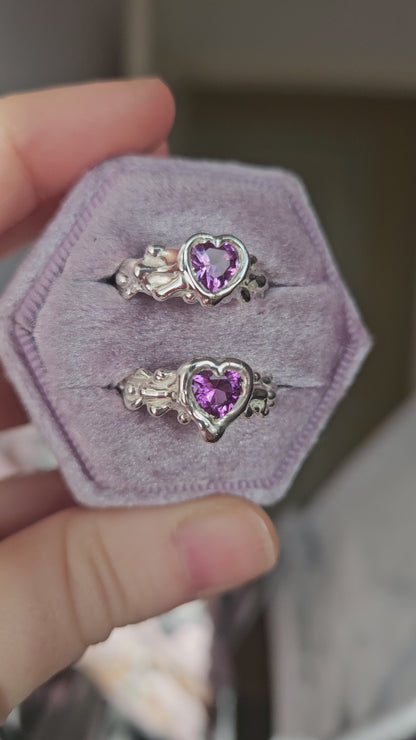 Melting Heart Ring
