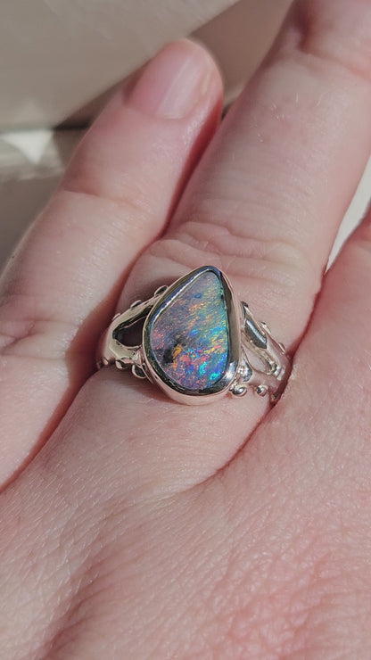 Sea Nymph Opal Ring
