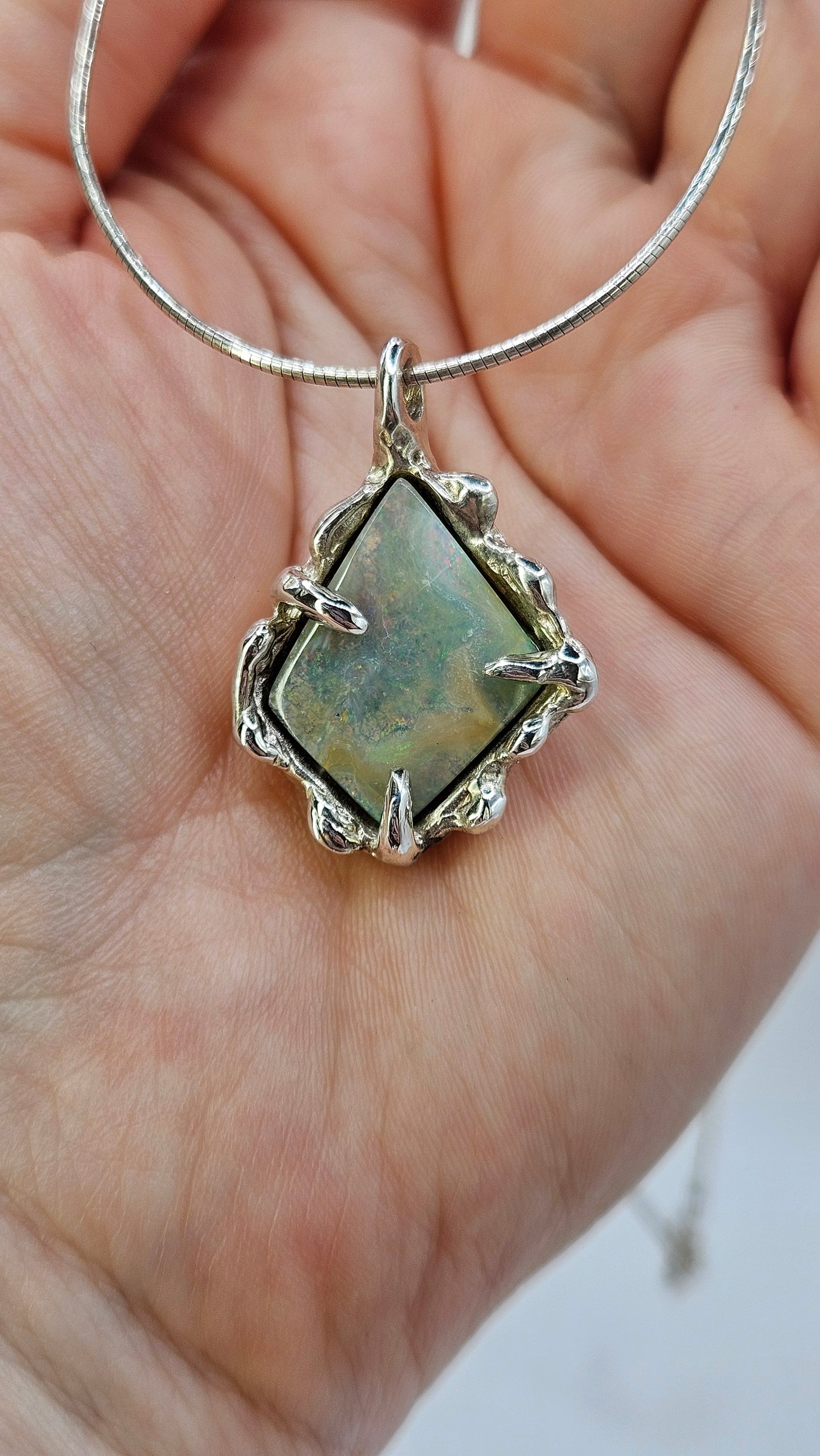 Tidebound Opal necklace
