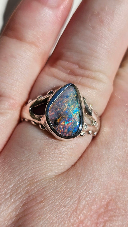 Sea Nymph Opal Ring