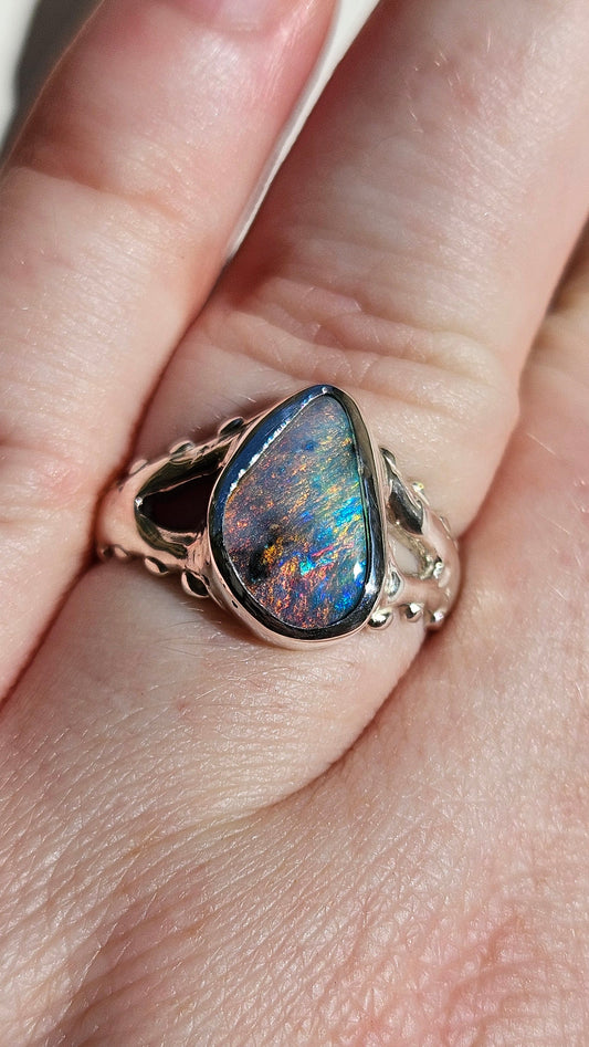 Sea Nymph Opal Ring