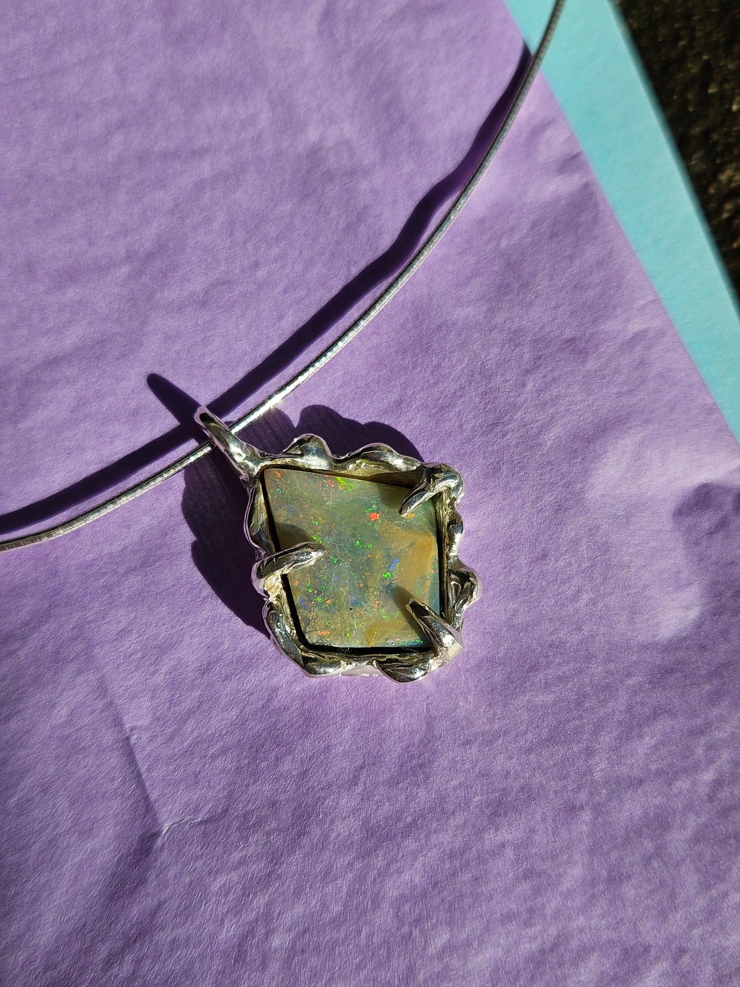 Tidebound Opal necklace