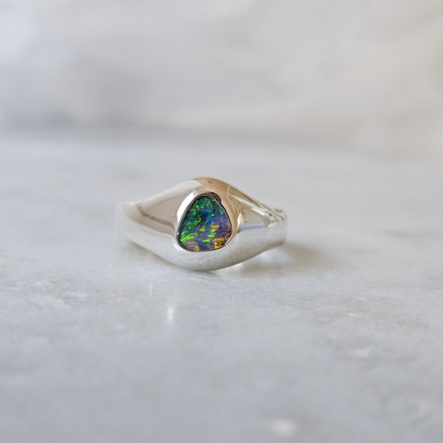 Irides Signet Ring