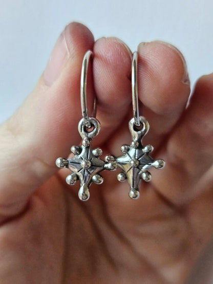 Pointed Star Earrings