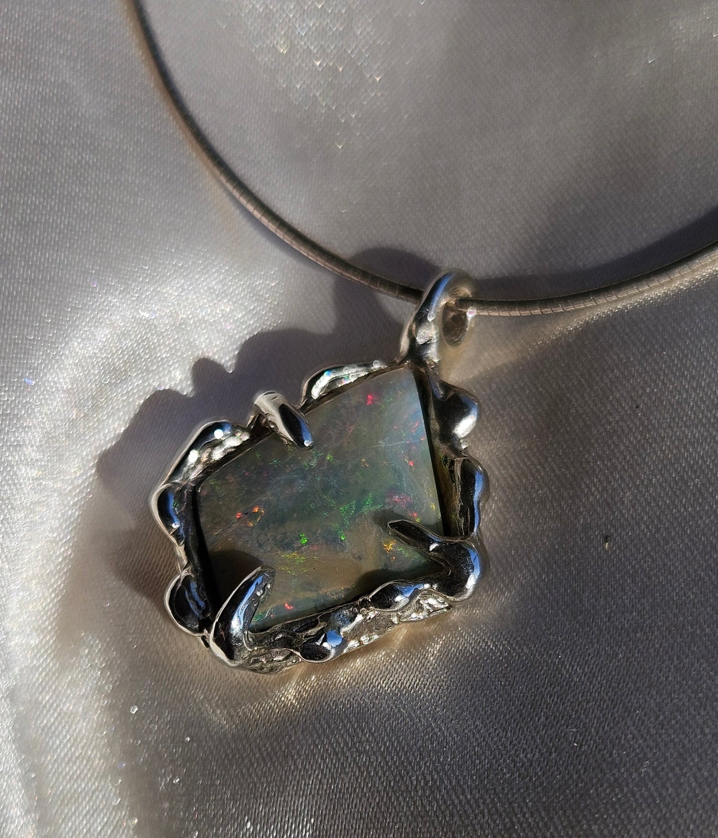 Tidebound Opal necklace