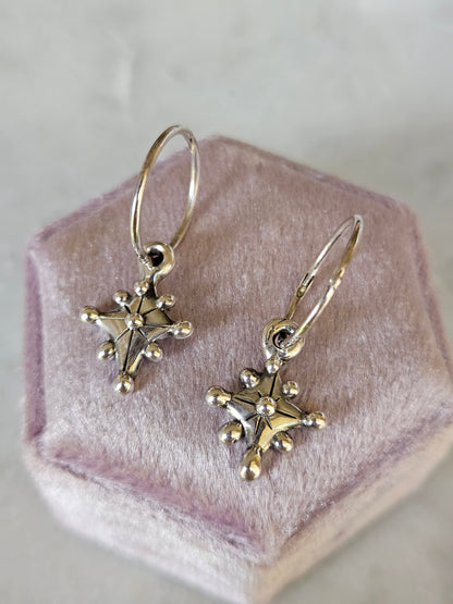 Pointed Star Earrings