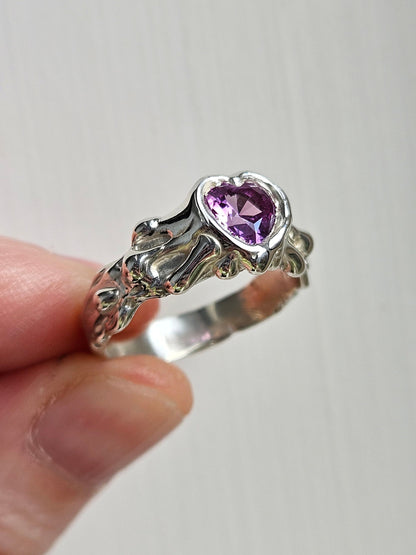 Melting Heart Ring