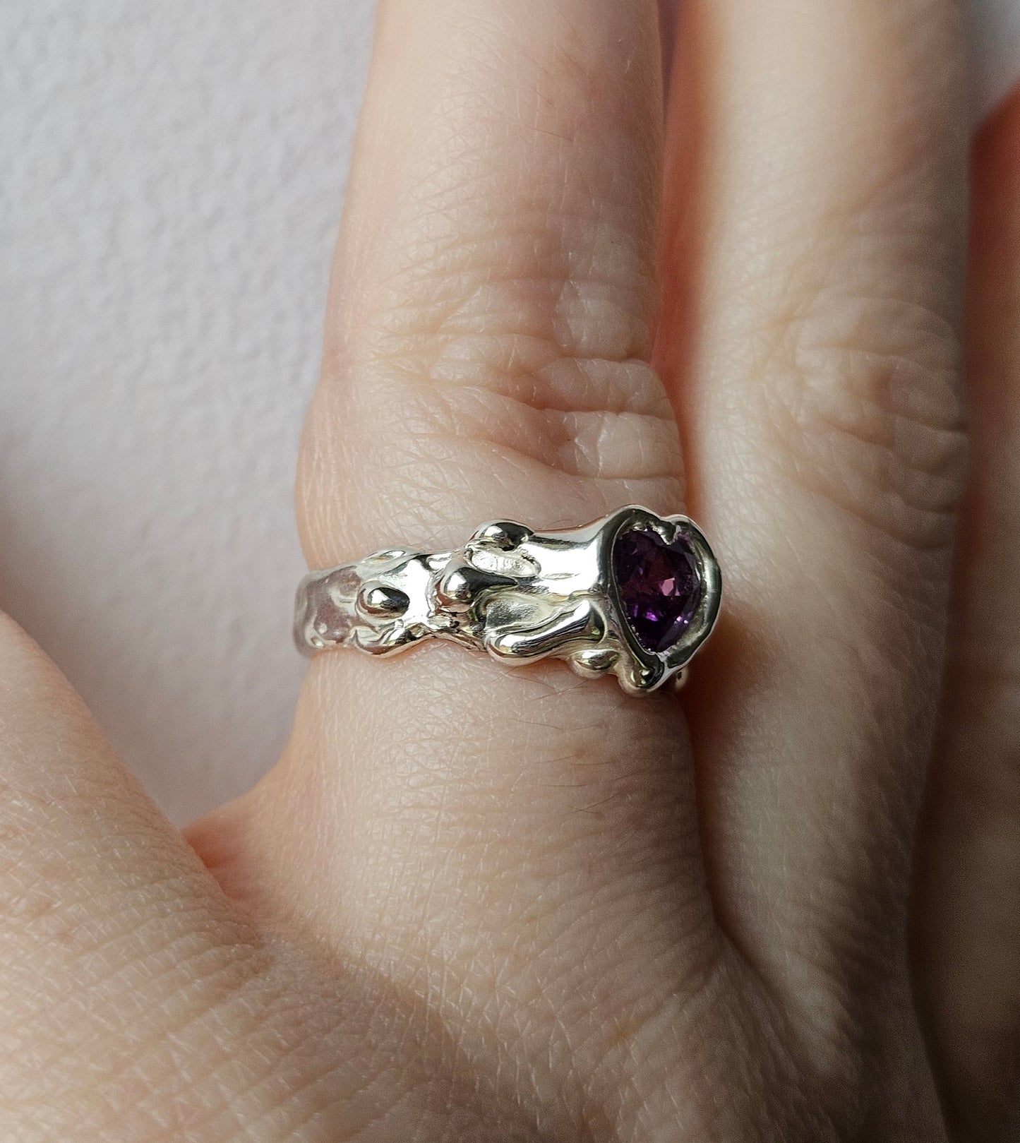 Melting Heart Ring