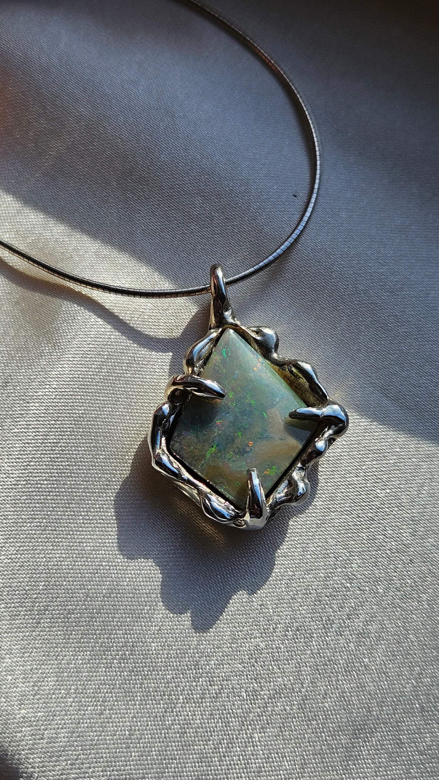 Tidebound Opal necklace