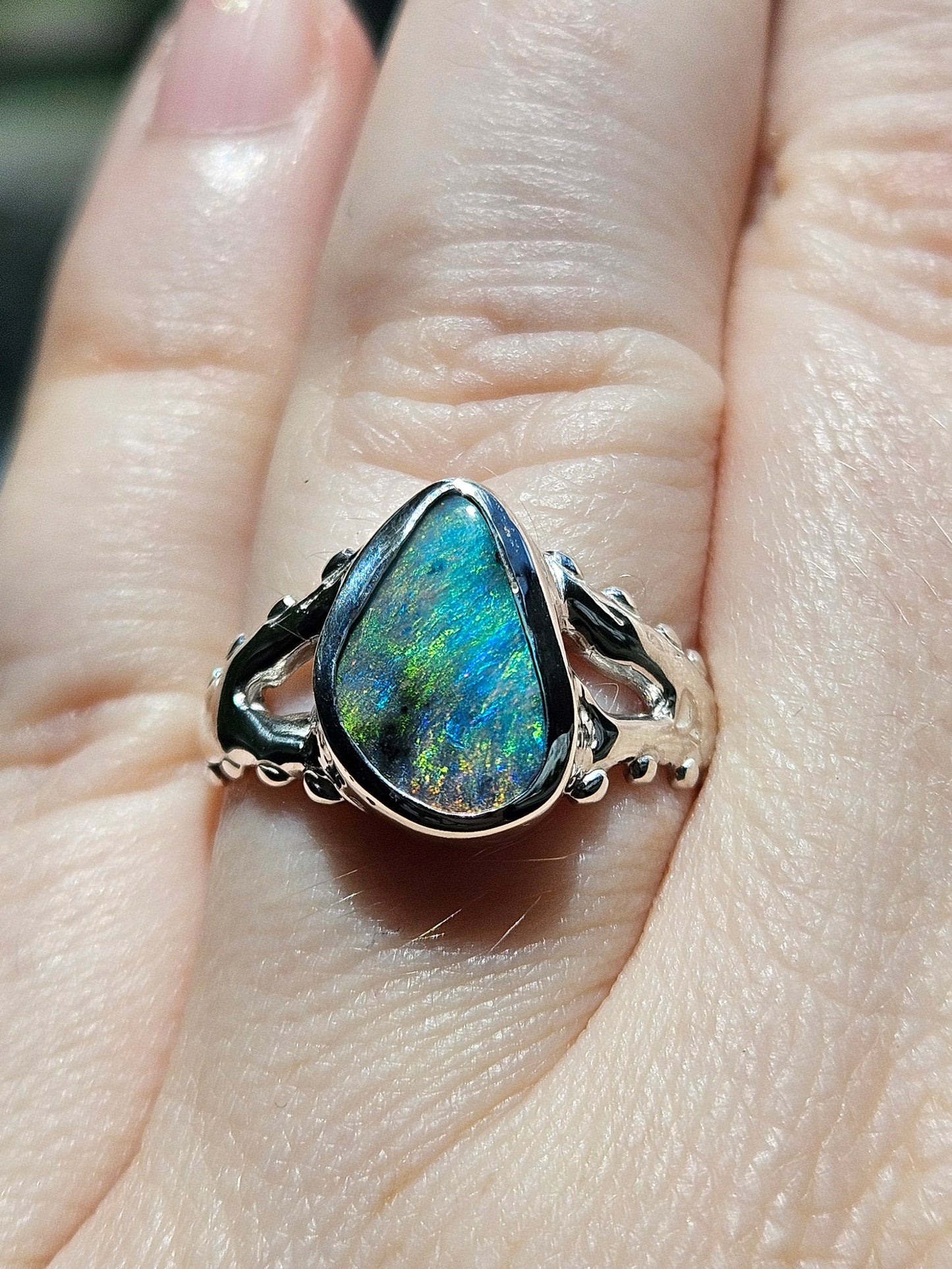 Sea Nymph Opal Ring