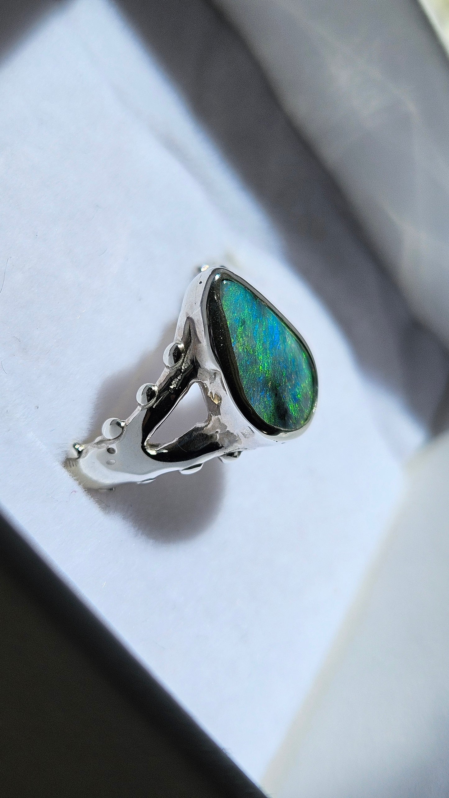 Sea Nymph Opal Ring